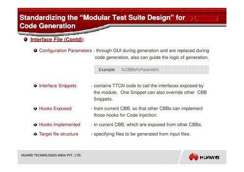 Automatic TTCN-3 code generation