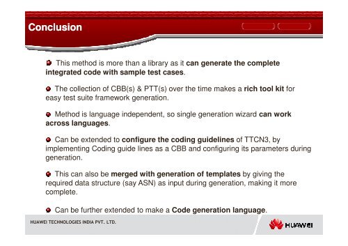 Automatic TTCN-3 code generation