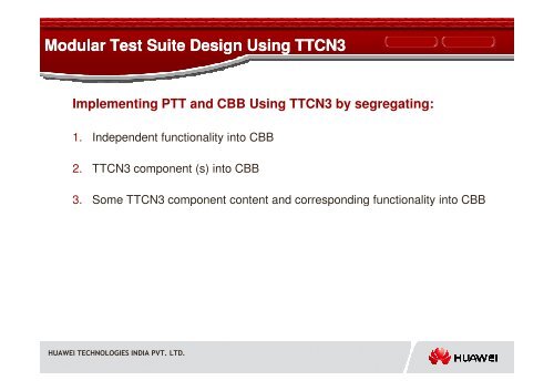 Automatic TTCN-3 code generation