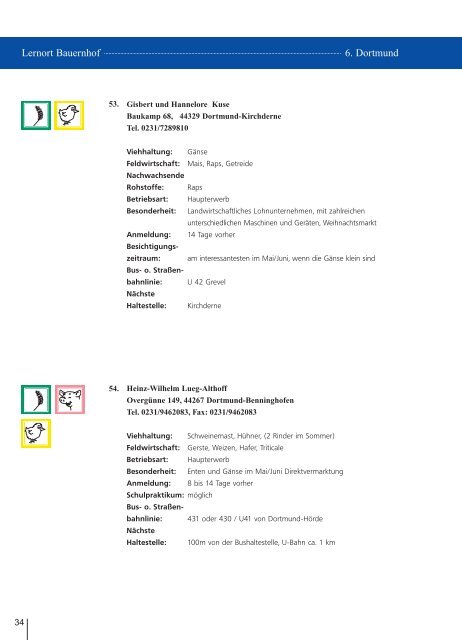 Angebote für Schulen im Kreis Unna und in der Stadt Dortmund ...