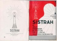 Katalog Sistrah 1932,deutsch