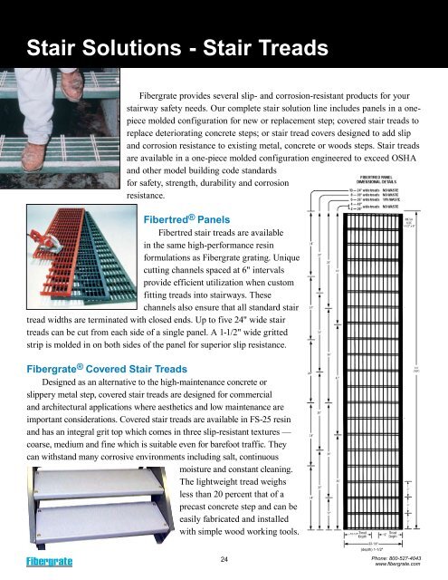 Fiberglass Molded Products - Grating Pacific