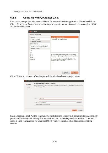 Setting up cross compiling environment & Qt/X11 ... - Bytemark Hosting