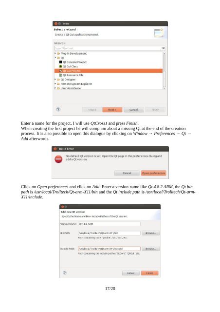 Setting up cross compiling environment & Qt/X11 ... - Bytemark Hosting