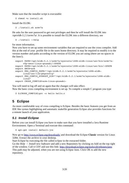 Setting up cross compiling environment & Qt/X11 ... - Bytemark Hosting