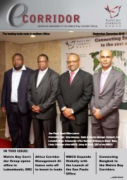 September - December 2013 - Walvis Bay Corridor Group