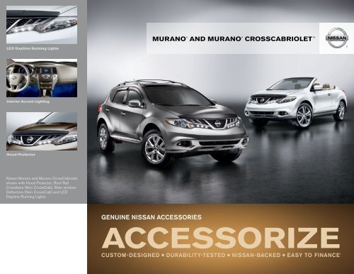 Nissan Murano Accessories Brochure Nissan USA