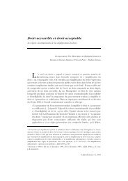 Droit accessible et droit acceptable - Jurisdoctoria