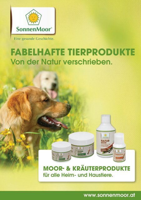 Tierprodukte von SonnenMoor