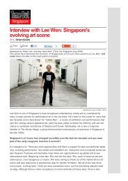 Art :: Time Out Singapore - The Artists Village