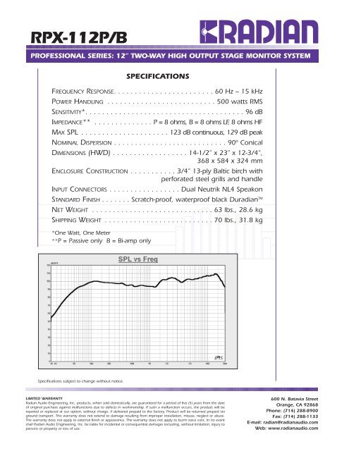 RPX-112P b - KOZY STUDIO