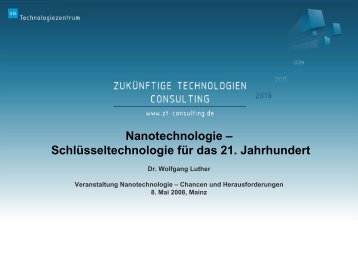 Nanotechnologie