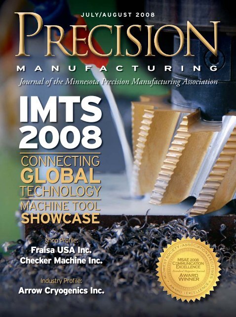 July / August - Minnesota Precision Manufacturing Association