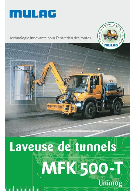 Laveuse de tunnels MFK 500-T - MULAG Fahrzeugwerk, Heinz ...