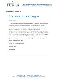 Skabelon for vedtÃ¦gter - Los