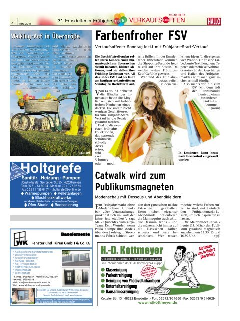 Emsdetten blüht auf