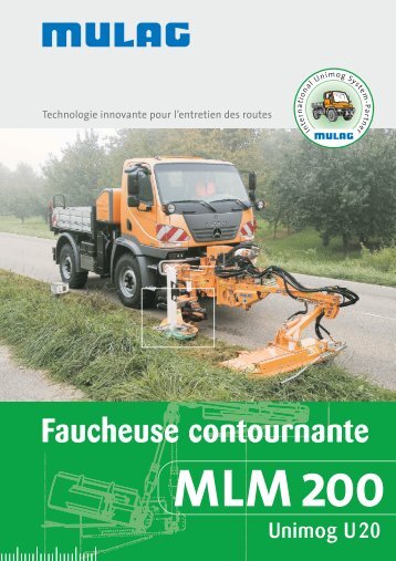 Faucheuse contournante - MULAG Fahrzeugwerk, Heinz Wössner ...