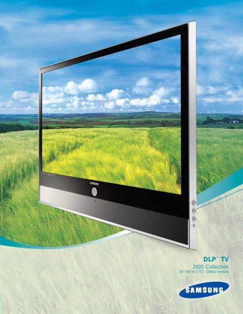 Full-Color Brochure from Samsung - DLP TV Review