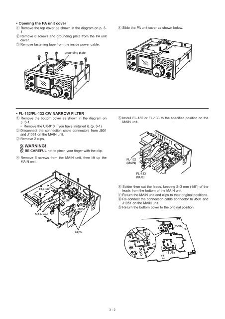 IC-910H Service manual - n7tgb