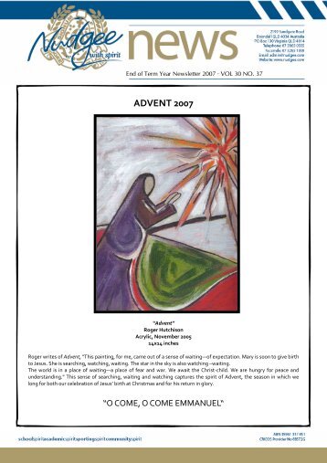 End of Term Year Newsletter 2007 - St Joseph's Nudgee College