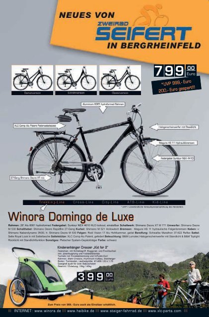 Winora Domingo de Luxe - Zweirad Seifert