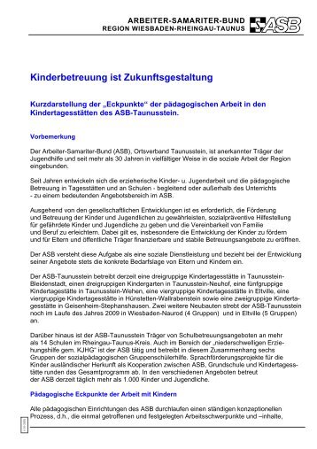 Kinderbetreuung ist Zukunftsgestaltung - Kita Stephanshausen