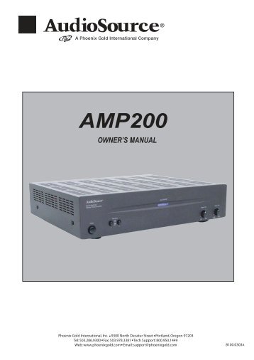 Amp 200.pdf - AudioSource
