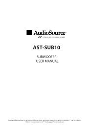 AST-SUB10 Manual Master.pdf - AudioSource
