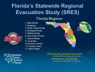 Florida's Statewide Regional Evacuation Study [SRESP] - Northeast ...