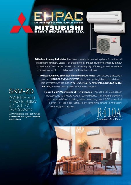 Air Conditioning Mitsubishi Heavy Industries Srk60zsx W Src60zsx W Climamarket Online Store
