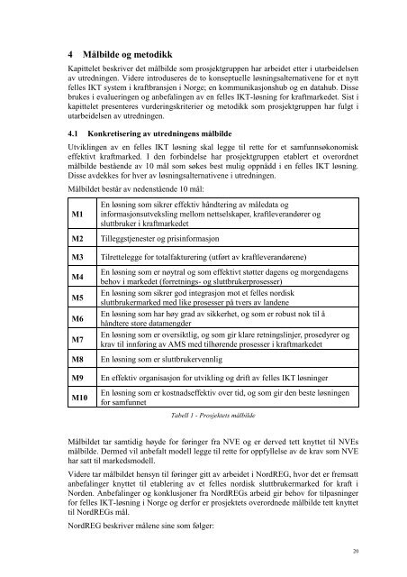 "Effektivt sluttbrukermarked for kraft" (pdf.) - NVE