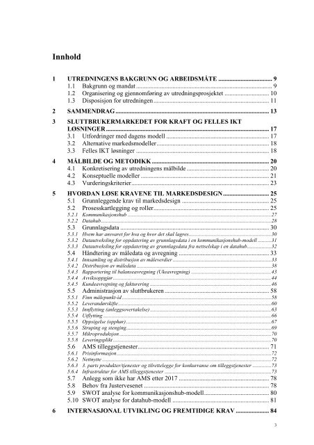 "Effektivt sluttbrukermarked for kraft" (pdf.) - NVE