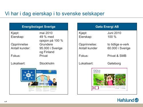 Et felles nordisk sluttbrukermarked: Frode Otnes Daglig leder ...