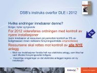 DLE/Elsikkerhet Norge - InstallatÃ¸rmÃ¸te 2011 (pdf) - Eidsiva Nett AS