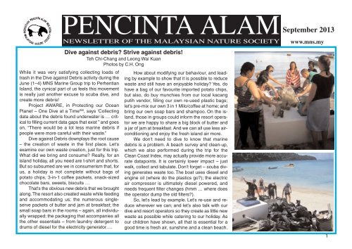 PENCINTA ALAM - Malaysian Nature Society