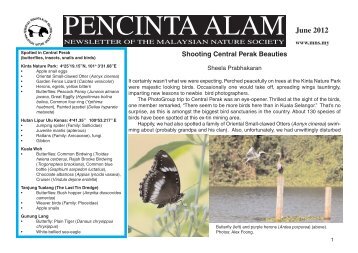 PENCINTA ALAM - Malaysian Nature Society