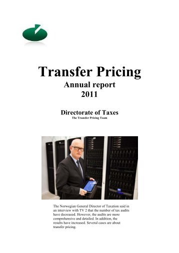 Transfer Pricing - Skatteetaten