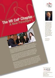 The HR CoP Chapter - Human Capital Singapore