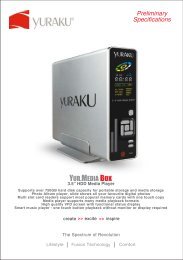 YurMedia Box specs w.. - Yuraku.com.sg