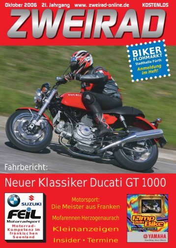 Neuer Klassiker Ducati GT 1000 - ZWEIRAD-online