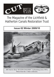 Winter - Lichfield and Hatherton Canals Restoration Trust Ltd