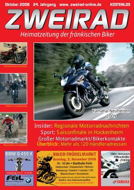 Heimatzeitung der fränkischen Biker - ZWEIRAD-online