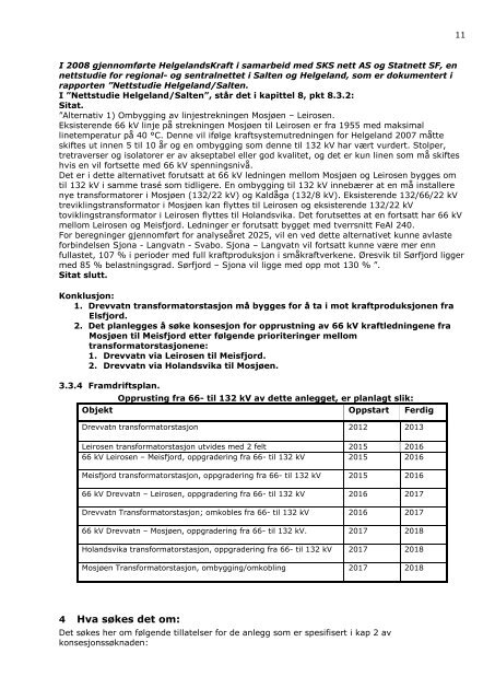 Drevvatnet Transformatorstasjon - Helgelandskraft