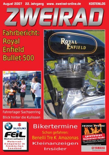 Fahrbericht: Royal Enfield Bullet 500 - ZWEIRAD-online