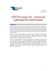 SLIFT Pro version 1.0s â A Secure and Lightweight File ... - Privy Link