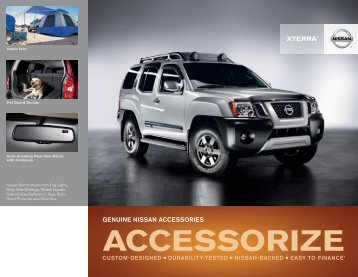 Nissan XTERRA | Accessories Brochure | Nissan USA