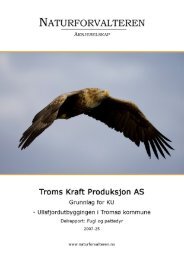 Fugl og pattedyr - Troms Kraft