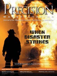 When Disaster Strikes - Minnesota Precision Manufacturing ...