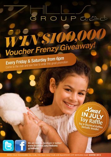 Voucher Frenzy Giveaway! - Seven Hills Toongabbie RSL