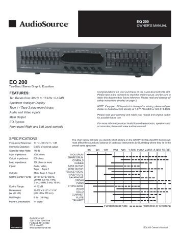 EQ200 Manual.pdf - AudioSource